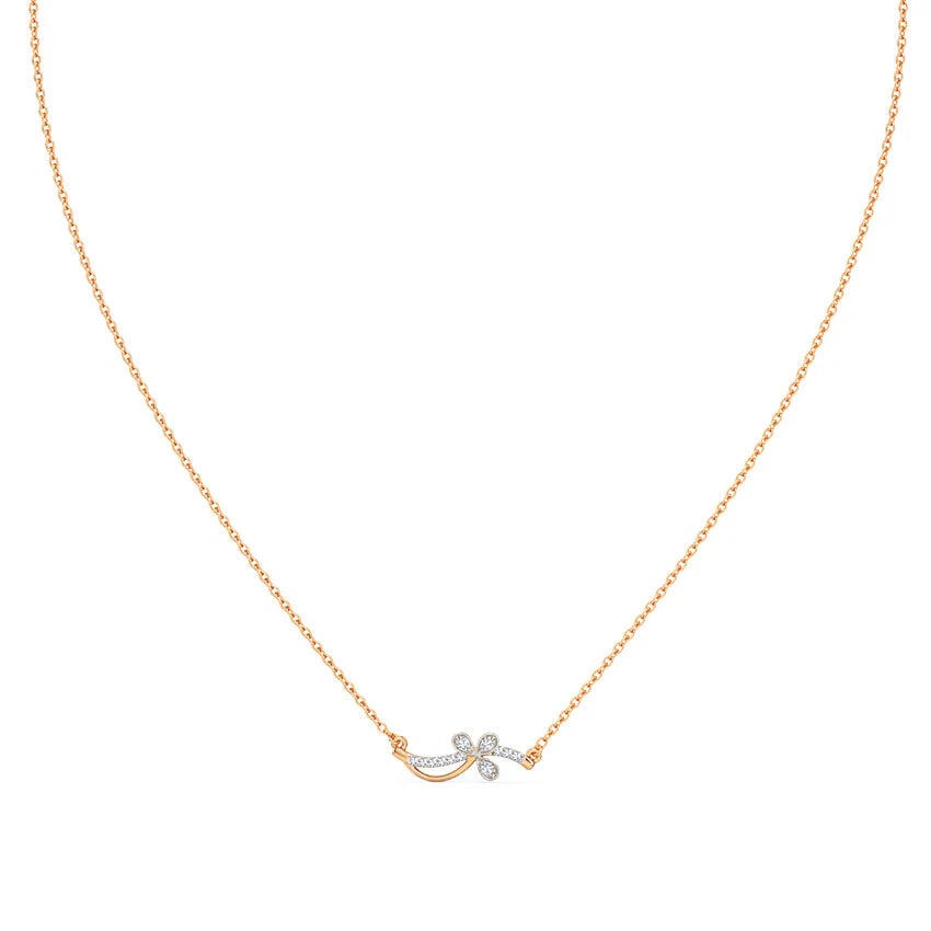 The Floral Diamond Necklace